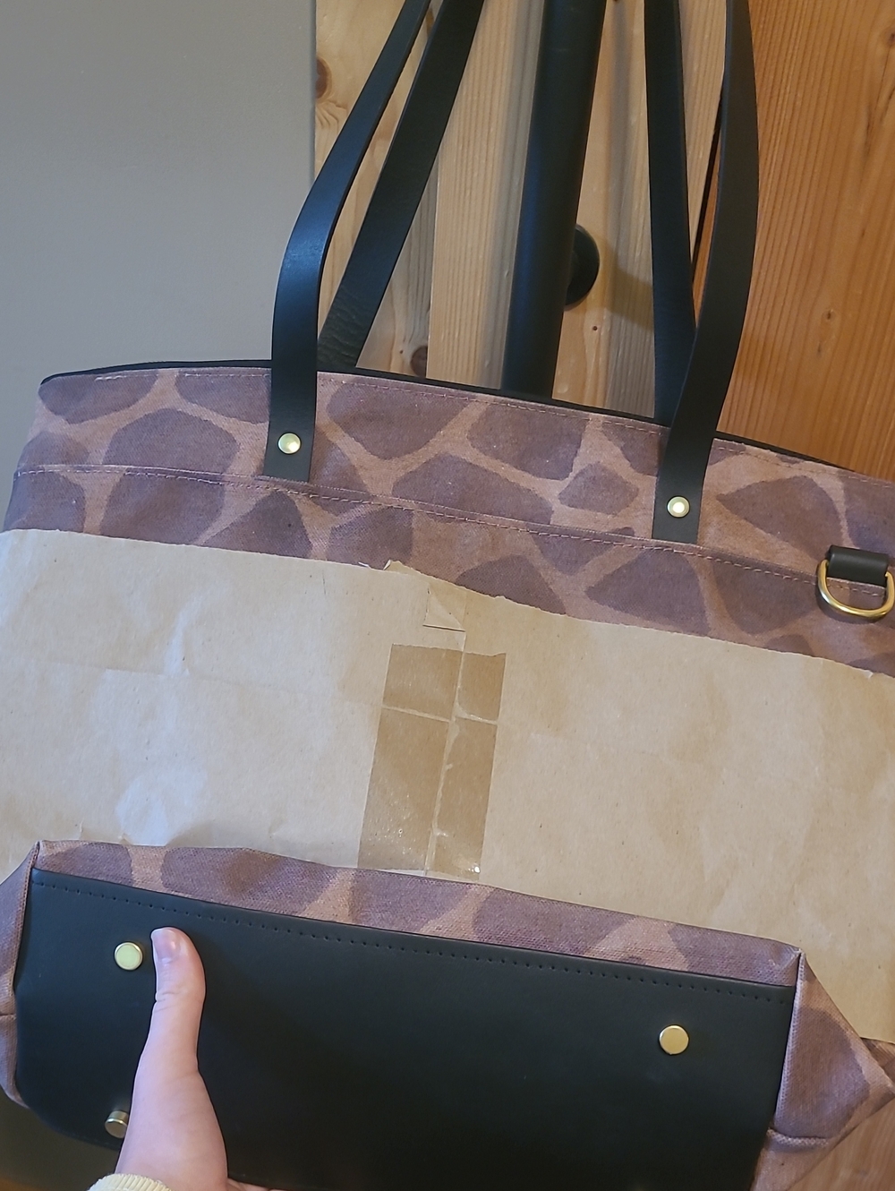 NWT R Riviter Brown Ada Bag - Picture 5 of 8